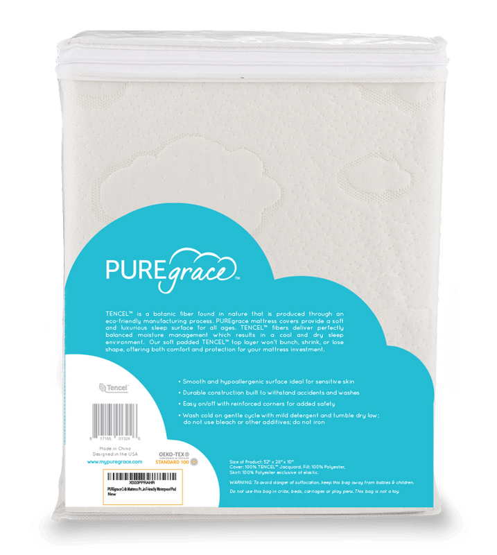 PUREgrace TENCEL™ Mattress Protector (Crib & Toddler)