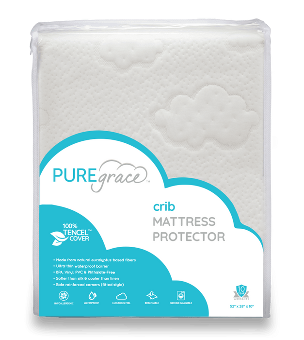 PUREgrace TENCEL™ Mattress Protector (Crib & Toddler)