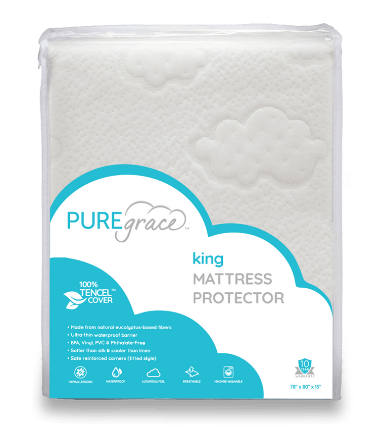 PUREgrace TENCEL™ Mattress Protector (King)