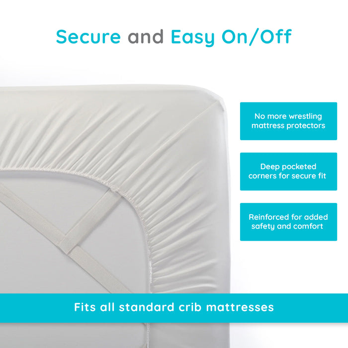 PUREgrace TENCEL™ Mattress Protector (Crib & Toddler)