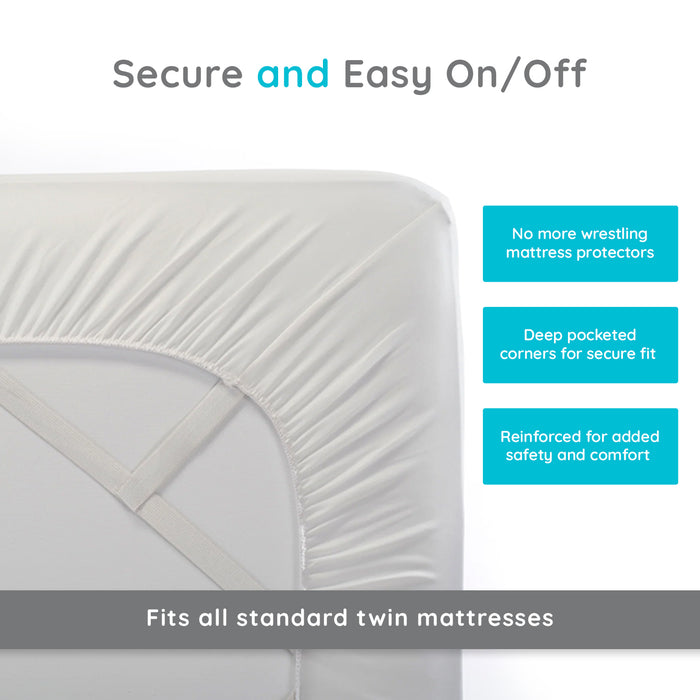PUREgrace TENCEL™ Mattress Protector (Twin)