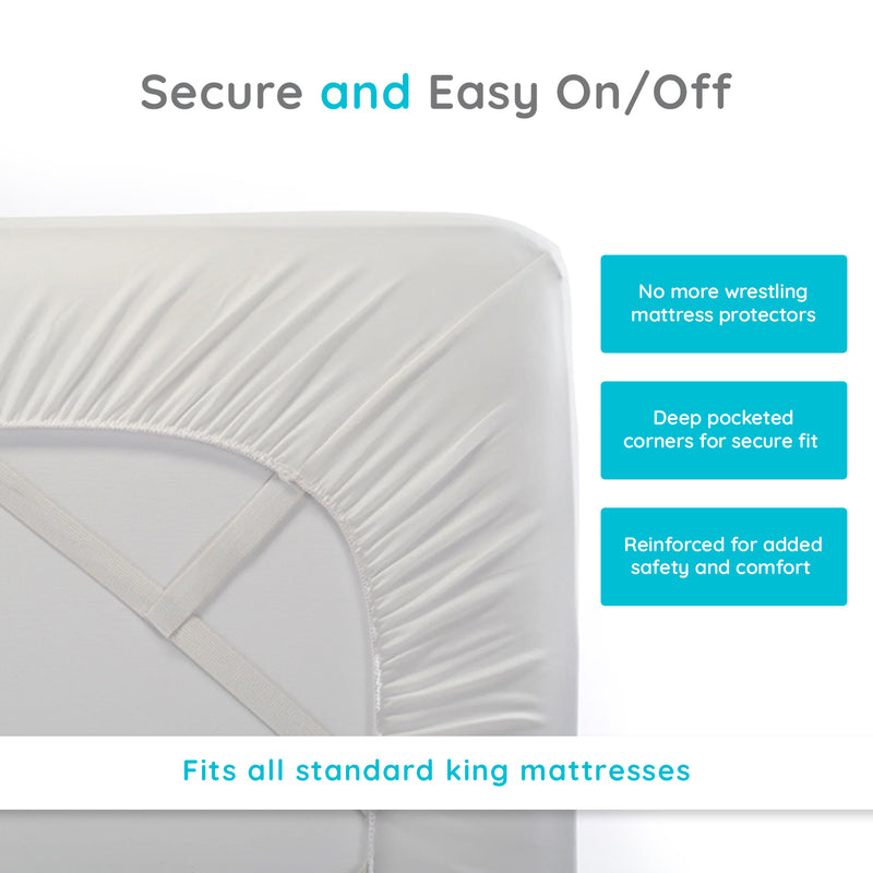 PUREgrace TENCEL™ Mattress Protector (King)