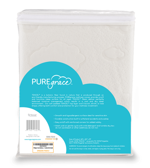 PUREgrace TENCEL™ Mattress Protector (Queen)