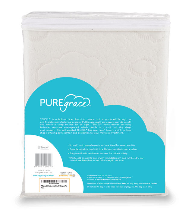 PUREgrace TENCEL Mattress Protector (Crib & Toddler)