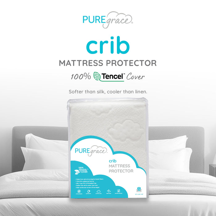 PUREgrace TENCEL Mattress Protector (Crib & Toddler)