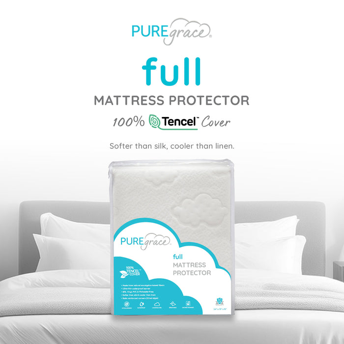 PUREgrace TENCEL Mattress Protector (Full)