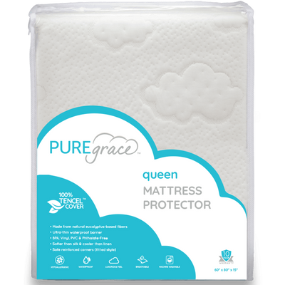 PUREgrace TENCEL Mattress Protector (Queen)