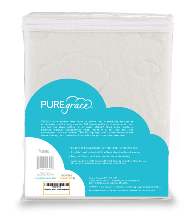 PUREgrace TENCEL Mattress Protector (Twin)